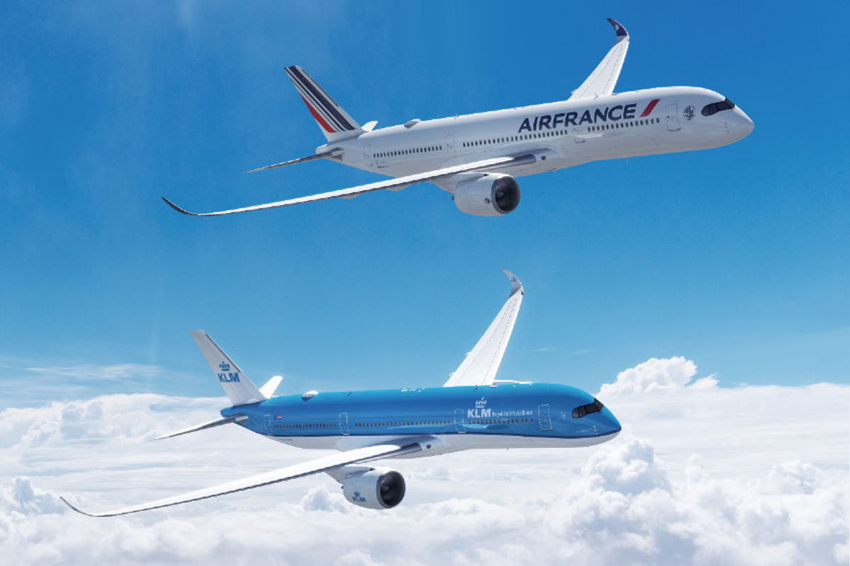 Air FranceKLM orders 50 Airbus A350s Business Travel News Europe